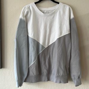Abercrombie Soft A&F Collection Color-block Sweatshirt